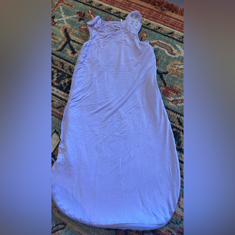 Little Sleepies Purple Sleep Sack 0-6m